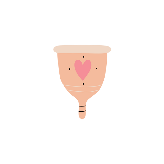 menstrual cup illustration