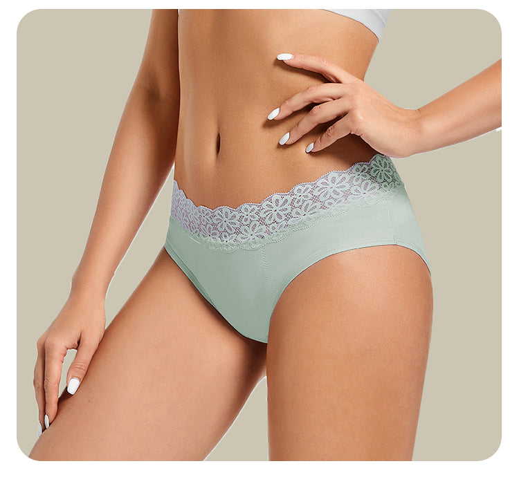 period underwear green